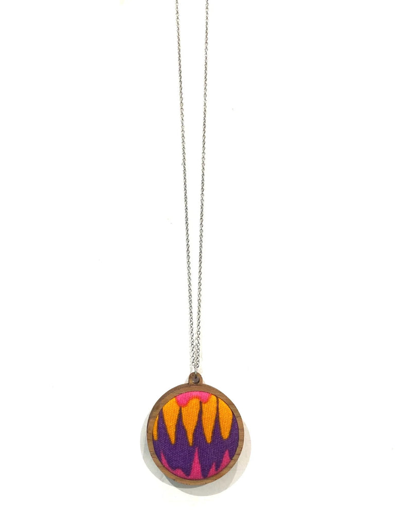 BOTÓN DE AZÚCAR - Pendant Necklace- Single- Caverns
