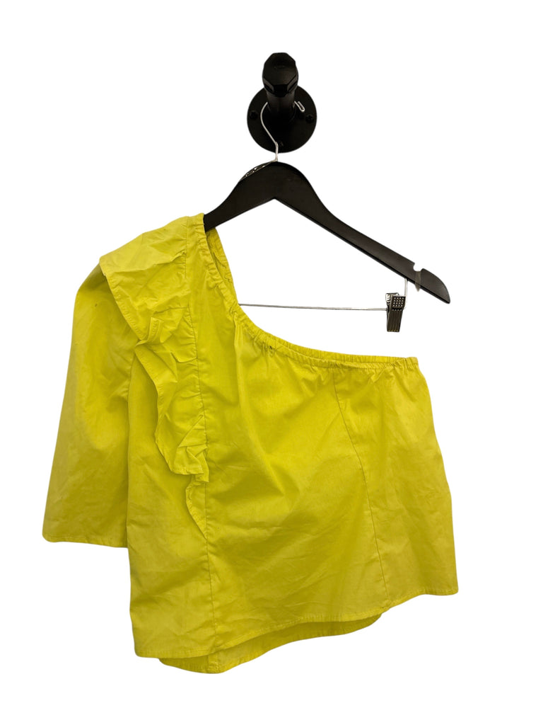 THRIFT- One Shoulder Top - (Size L)