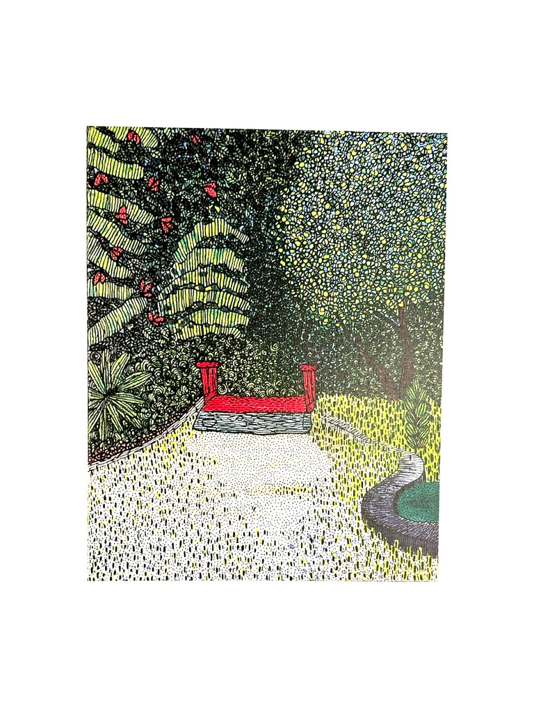 SUSANA CACHO - 5" x 7” Art Print- Jardín Botánico UPRRP