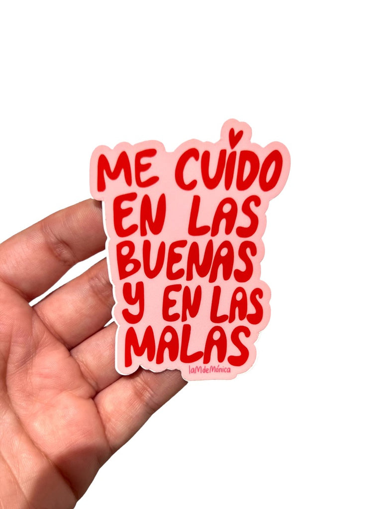 LA M DE MONICA - Me Cuido - Sticker