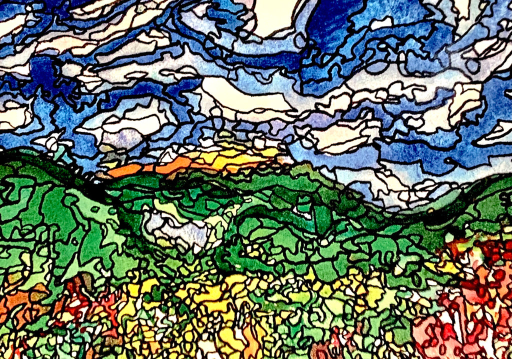 SUSANA CACHO - Art Print 5"X7" - Paisaje