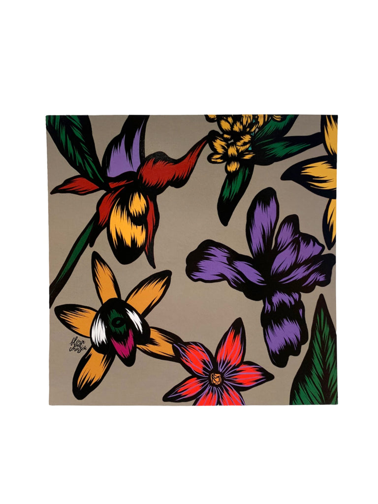 FLORA PAL CORAZON- En la playa Art Print