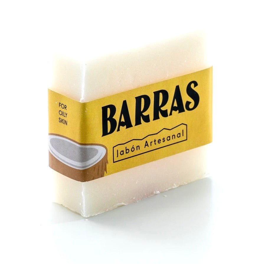 BARRAS- Full Coconut Oil - Soap or Shampoo