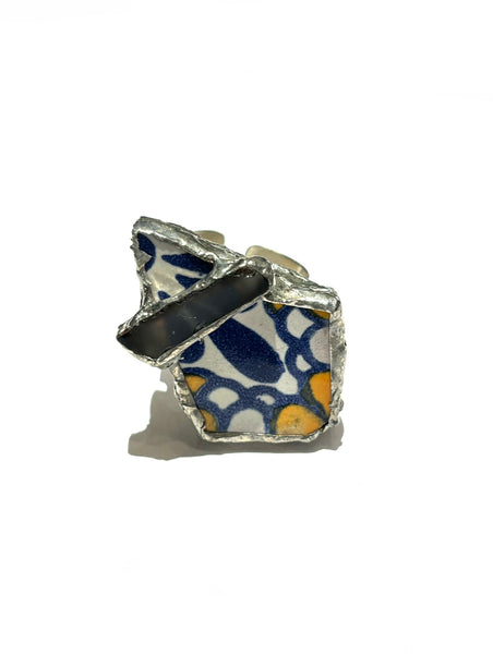 FLOR DE AZUCENA - Azuelos Ring 02