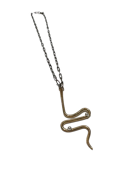 UNEVEN JEWELRY - Snake Necklace