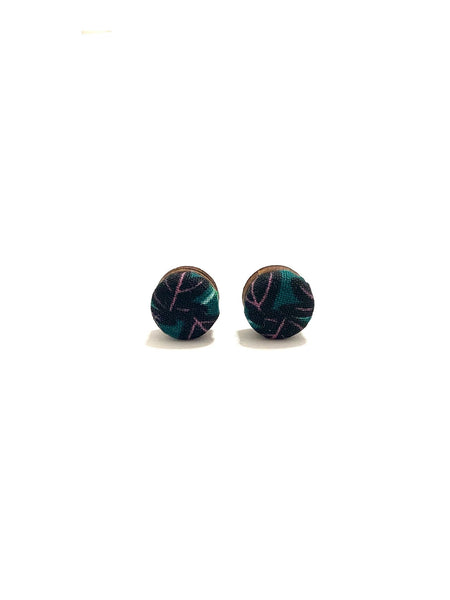 BOTÓN DE AZÚCAR - Small Studs - Dark Leaves