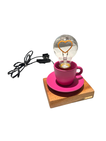 ENCENDIA- Taza Cerámica Rosa