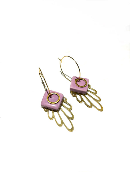ITSARI - Dangle Earrings - Peacock Earrings (more colors)