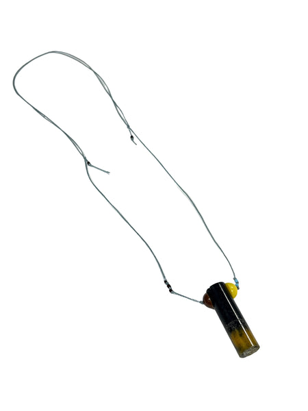 MIND BLOWING PROJECT- Colors of Soul- Adjustable Necklace - Yellow, Black, Brown