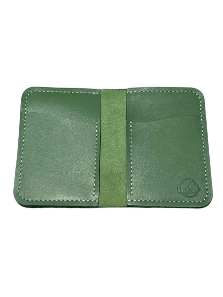 IGUACA - Simple Vertical Wallet - Green Faeda