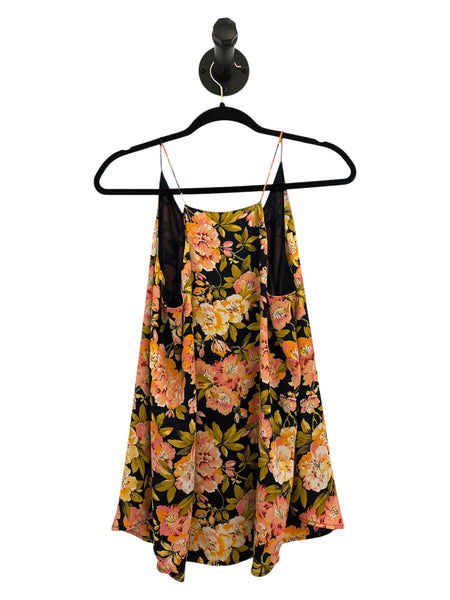 THRIFT- Floral Top - Medium
