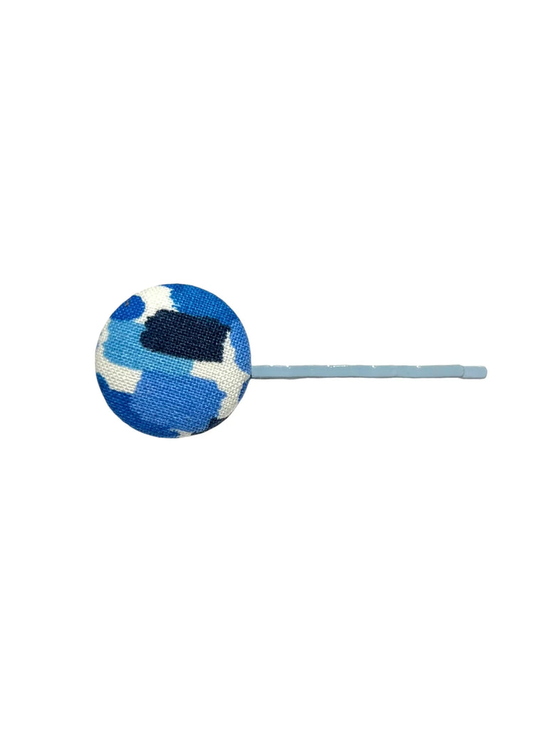 BOTÓN DE AZÚCAR - Bobby Pin - Light Blue - Blue Camo