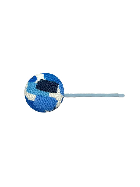 BOTÓN DE AZÚCAR - Bobby Pin - Light Blue - Blue Camo