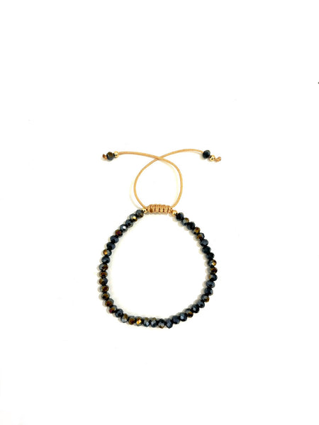 E-HC DESIGNS- Full Crystal Adjustable Bracelets (More colors available)