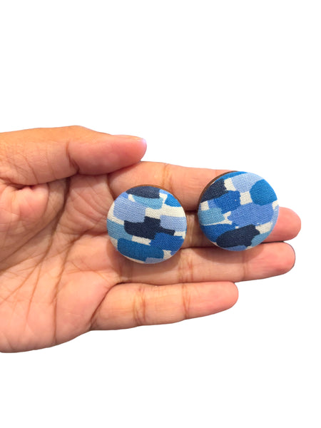BOTÓN DE AZÚCAR- Medium Studs - Blue Camo