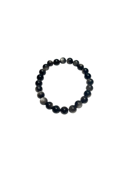 ALPHA BY FRANCO - Stone bracelet - Black Stone 8mm