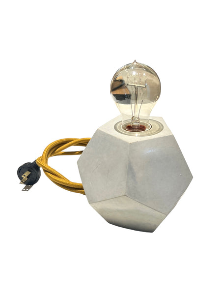 DEKOKRETE - Dodecahedron Concrete Lamp