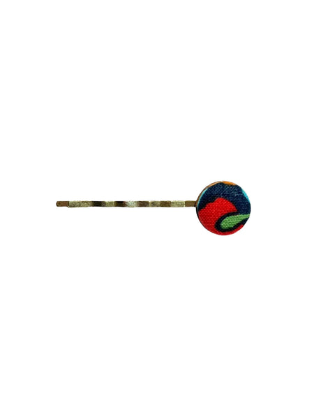 BOTÓN DE AZÚCAR - Bobby Pin - Brass - Red Tide