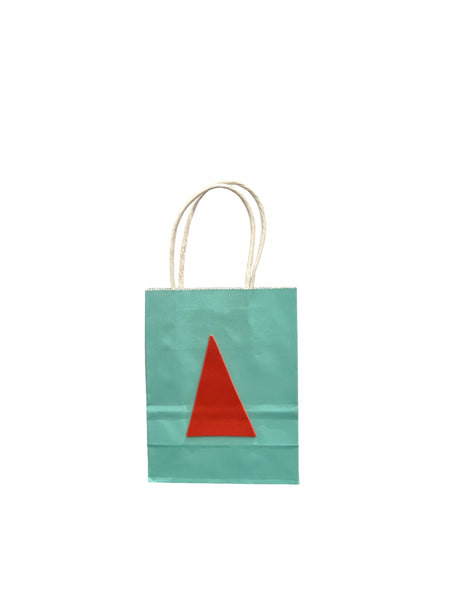 JUST B CUZ- Gift Bag - Small - Red Triangle