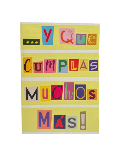CHROMA LOCAL- …Y que cumplas muchos más!!!  - Greeting Card