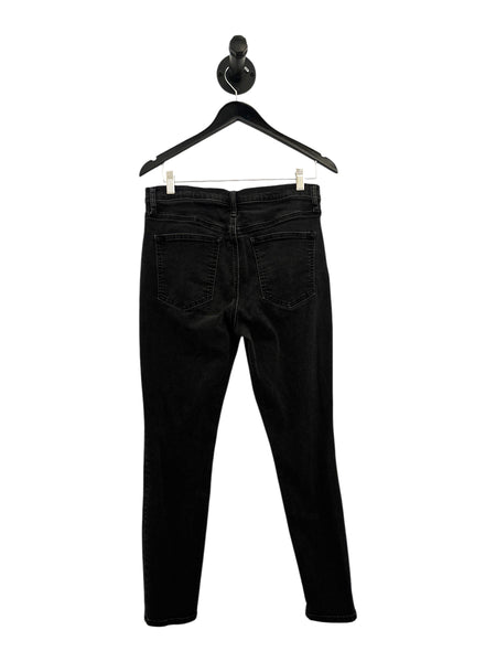 THRIFT- Skinny Black High Waisted Jeans - 12/31 True Skinny