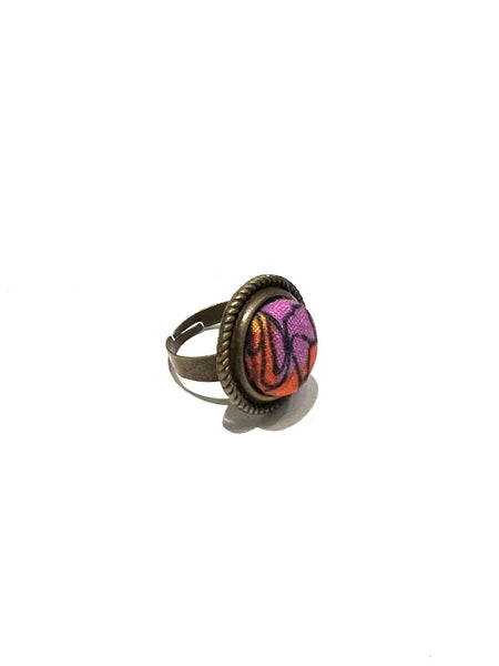 BOTÓN DE AZÚCAR- Adjustable Ring - Purple Shade