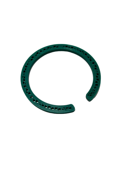 MENEO - Thin Circle Grid Cuff (more colors available)