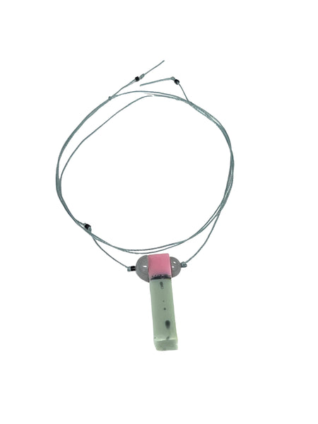 MIND BLOWING PROJECT- Colors of Soul- Adjustable Necklace - Mint, Light Pink