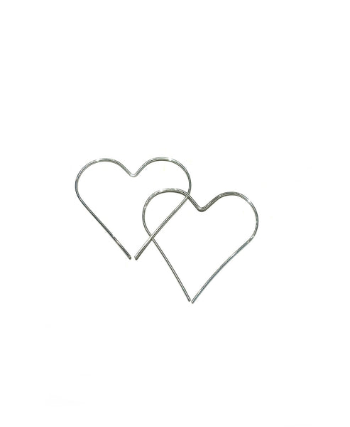 AMANÁ PENINA- Heart Earrings