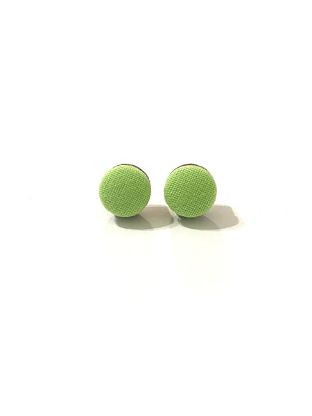 BOTÓN DE AZÚCAR- Small Studs - Solid Mint Green