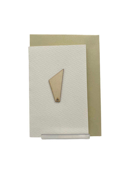 JUST B CUZ- Greeting Card - Minimalist Geometric