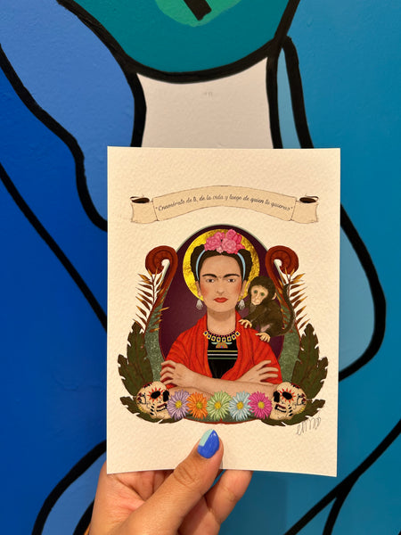 CHRISTÍBIRI - 5" x 7" Print - Frida Kahlo