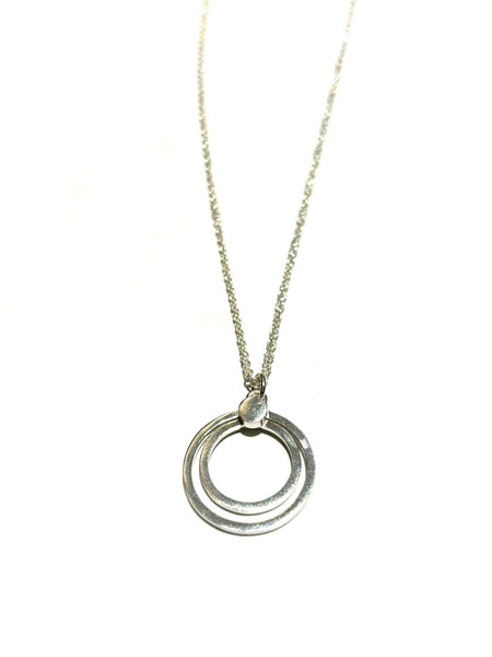 LYDIA TUCCI- Double Circle and Dot Necklace
