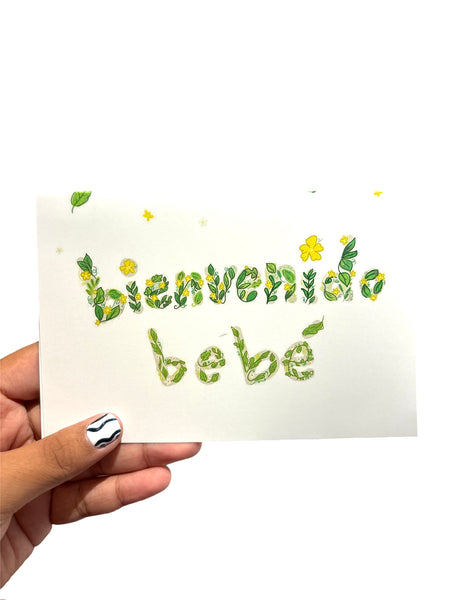 SAJORÍ - Bienvenido bebé - Greeting Card