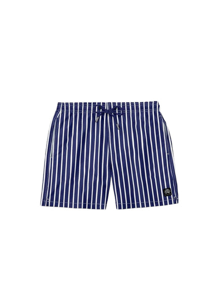 ARRECIFE- Navy Blue Striped - Men's Swim Short