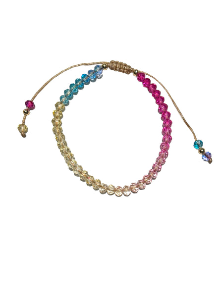 E-HC DESIGNS- Full Crystal Adjustable Bracelets (More colors available)