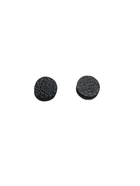 INÉDITO - Mini Studs- Black Circles