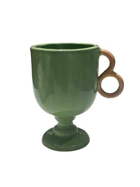 LAS MALCRIÁS- Hearts Ceramics- Green Cup