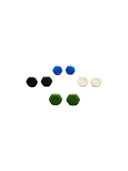 ITSARI- Studs- Hexagon (more colors available)