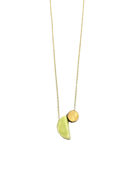 ITSARI- Half Circle Short Necklace