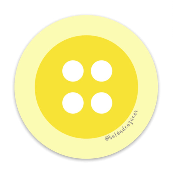 BOTÓN DE AZÚCAR - Sticker - Butter