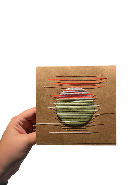 JUST B CUZ - Stitched Greeting Card - .3