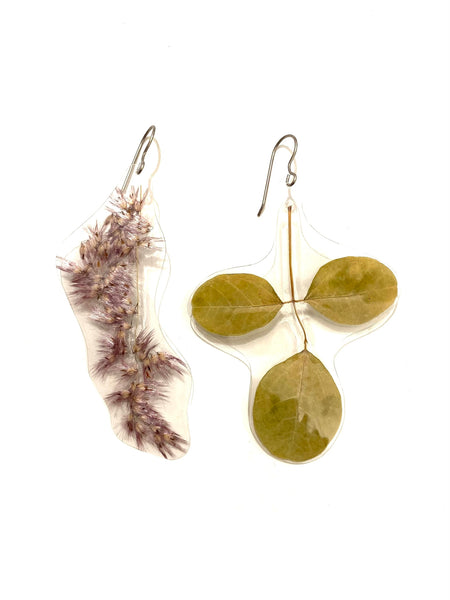 PUPA BY GIO - Floral Earrings - Long with hook
