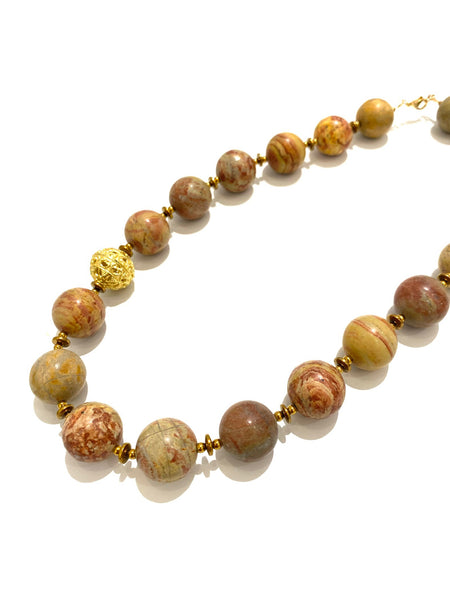 HC DESIGNS- Bold Agate  Necklace (different colors available)