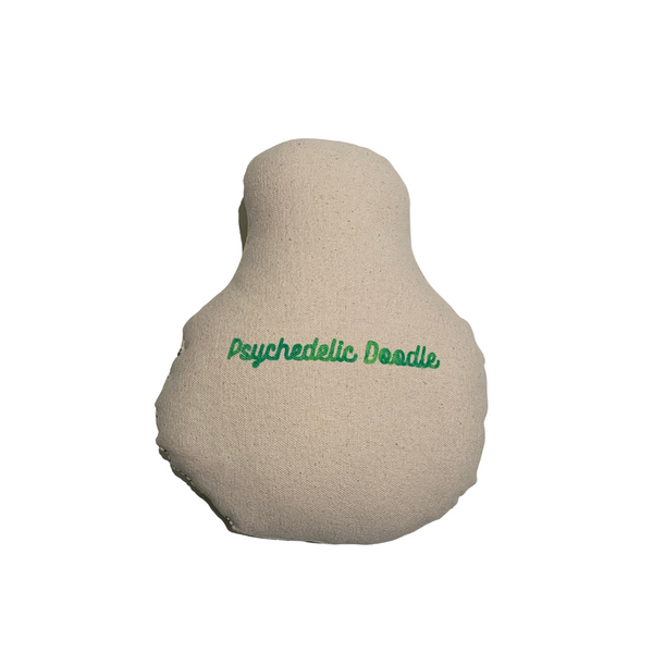 PSYCHEDELIC DOODLE - Aguacate Pillow