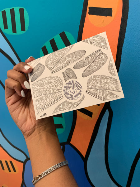 PUPA BY GIO - Blank Greeting Card with Envelope