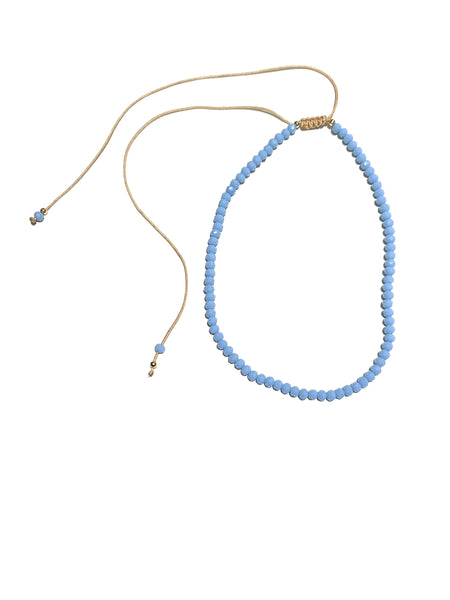 E-HC DESIGNS- Full Crystal Adjustable Choker (many colors available)