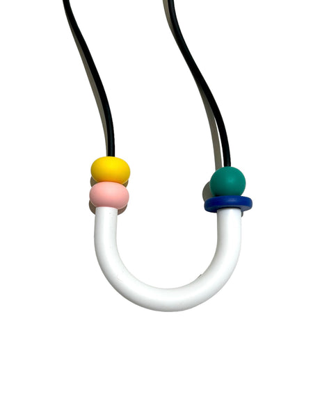 KNOT PREDICTABLE- Geo U Necklace (more colors available)