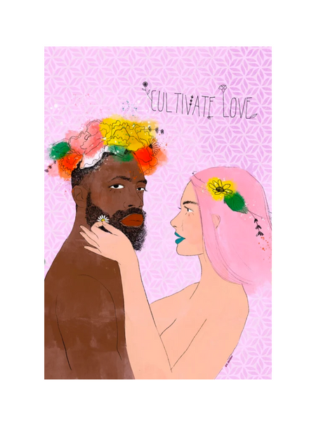 EG ATELIER- 8.5" x 11" Art Print- Cultivate Love