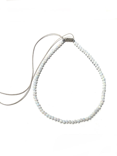E-HC DESIGNS- Full Crystal Adjustable Choker (many colors available)